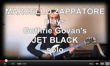 Marcello Zappatore plays Guthrie Govan's JET BLACK